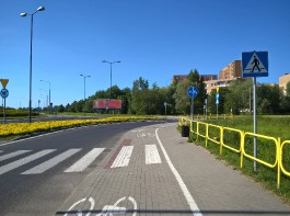 Ścieżka rowerowa przy ul. Korfantego_5