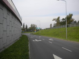 Łącznica północna DTŚ - rondo Sybiraków