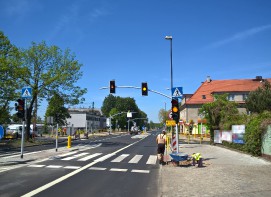 Skrzyżowanie ul. Wolności, Kondratowicza, Myśliwska_3