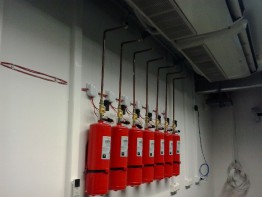 System gaśniczy w CK
